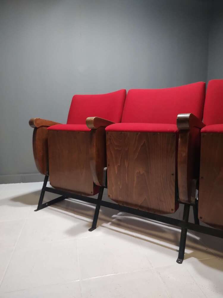 banchetă cinema scaune rabatabile