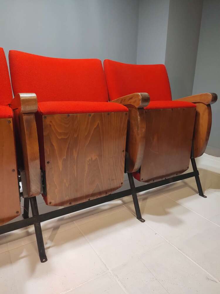 banchetă cinema scaune rabatabile