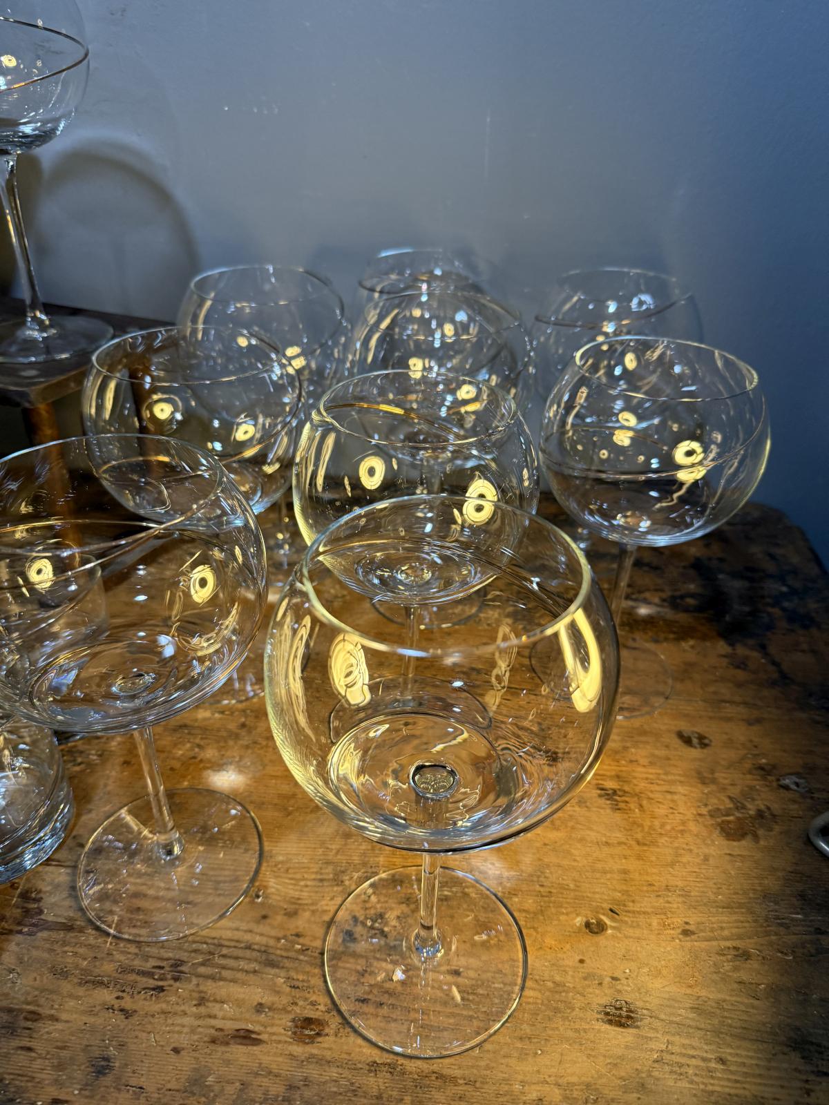 Set de pahare din cristal, cca 2000–2010, Polonia/Cehia, 30 piese